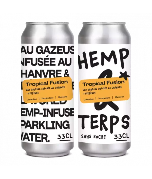L'Eau Gazeuse - Hemp & Terps - Tropical (+ BCAA)