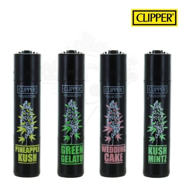 Briquet CLIPPER Noir